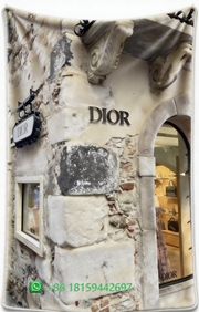 Dior Throw Blankets
